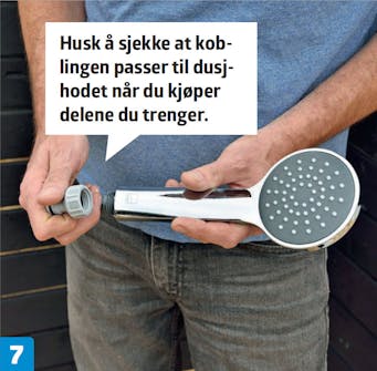 Skru koblingen til vannslangen: Utedusj inspirasjon Skru koblingen til vannslangen: Utedusj inspirasjon